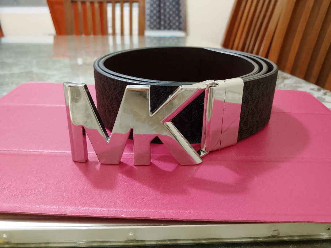 Michael Kors MK Logo Buckle Belt (Category: Belts) located in Paranaque City. Submitted by paras0620 (Listing ID 1470370989, Image 1). Description: Preloved original Michael kors Belt Color.Dark grey No other inclusion. 2500 plus shipping fee.