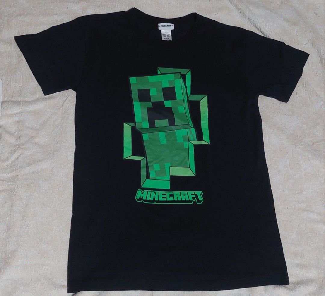 Minecraft Creeper tshirt (Category: Tshirts & Polo Shirts ) located in Daet. Submitted by stonervoid (Listing ID 1470516236, Image 2). Description: Minecraft Creeper tshirt 18x26 400 shipped.