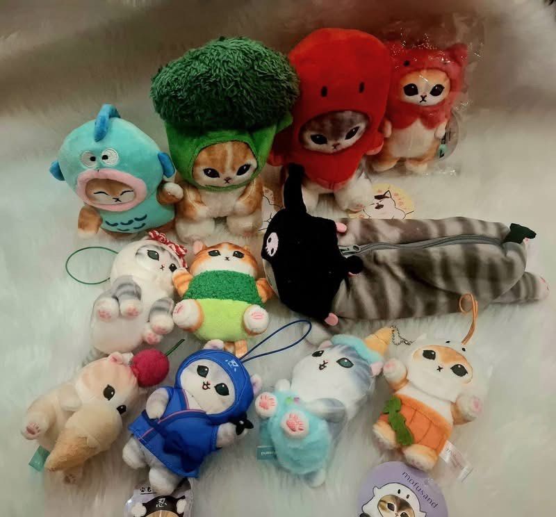 Mofusand charms ( take all) (Category: Plushies & Soft Toys) located in Cavite. Submitted by ymer09 (Listing ID 1470369620, Image 1). Description: 💕 2200 for take all 💕3 pcs. small plushdolls 💕1 kuromi pencil case 💕7 pcs charms 💵Payment first + sf 🛵courier: Jnt or lalamove 📍Tanza Cavite we can do meet up around tanza cavite area only.