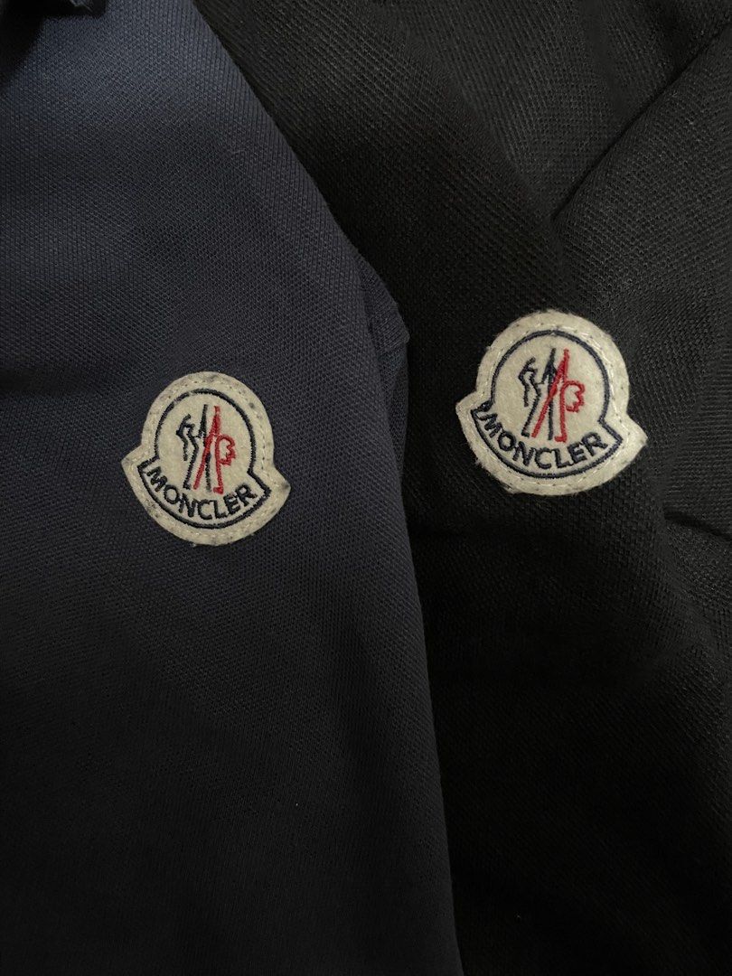 MONCLER POLO SHIRT (Category: Tshirts & Polo Shirts ) located in Muntinlupa City. Submitted by clarencemirones (Listing ID 1470512309, Image 3). Description: MONCLER nblue L| 20 x 24 black L|19 x 26 ₱1300 for both only dm me! .