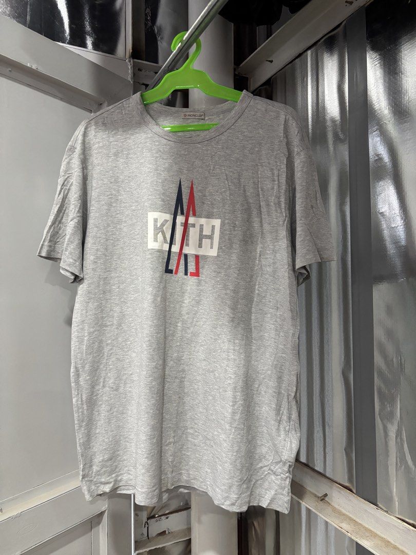Moncler x Kith Tshirt (Category: Tshirts & Polo Shirts ) located in Puerto Princesa. Submitted by 18arc (Listing ID 1470451536, Image 2). Description: Moncler x Kith Tshirt Size: Dimes: 22x30 .