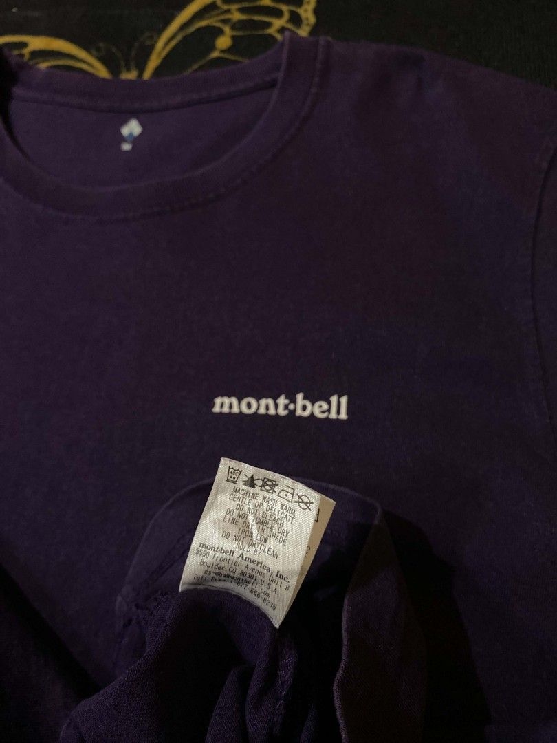 MONT-BELL (Category: Tshirts & Polo Shirts ) located in Quezon City. Submitted by thrift.sta (Listing ID 1470373370, Image 3). Description: EXCELLENT NO ISSUE 28X20 599.