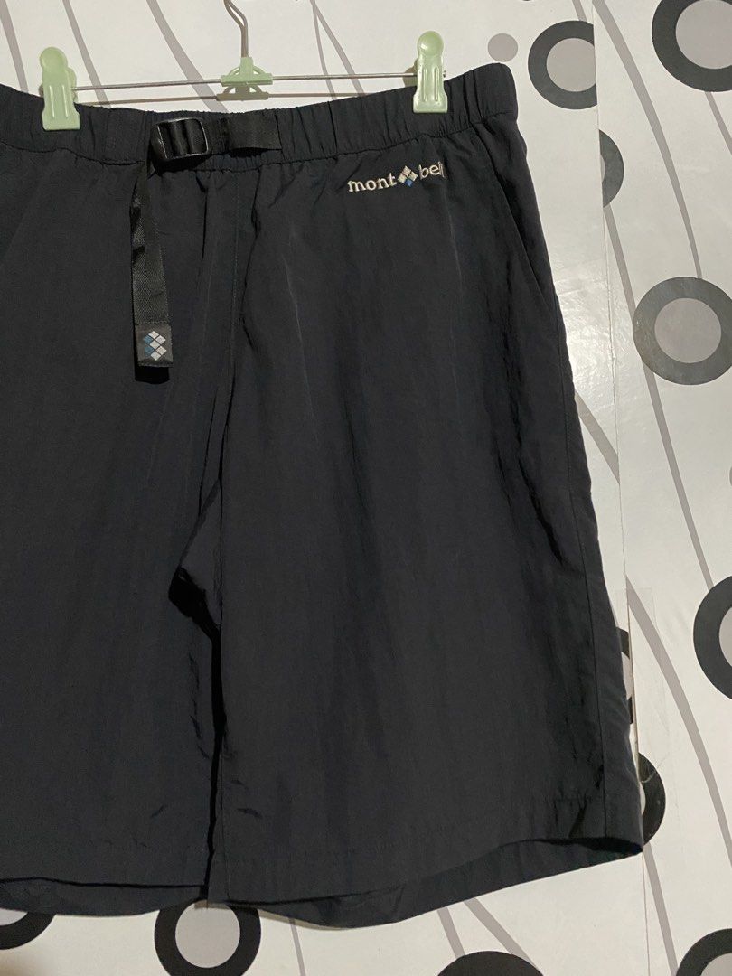 Montbell O.D. Shorts (Category: Shorts) located in Cebu City. Submitted by patspickph (Listing ID 1470367809, Image 2). Description: This is a black Montbell O.D. Shorts (Outdoor Dry Shorts) featuring a built-in web belt and the Montbell embroidered logo on the upper left leg. Size Medium on tag Waistline Freesize 28-35 Length 19inches. Excellent Condition👍👌.