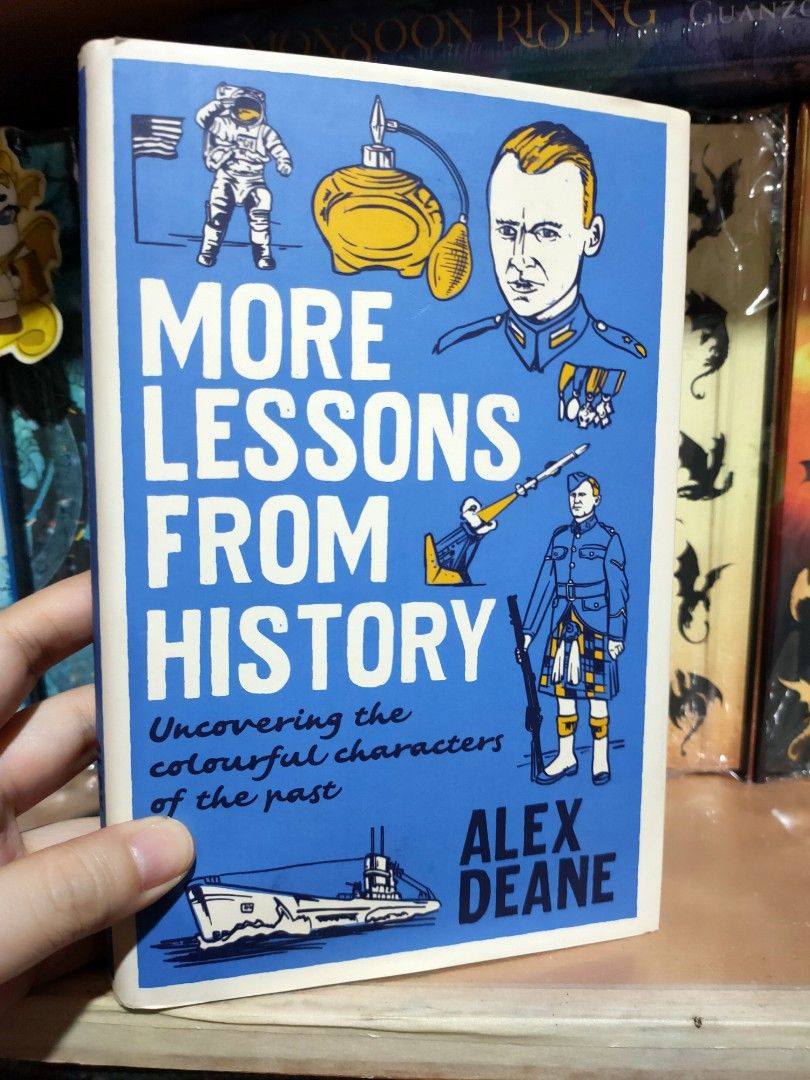 More Lessons from History by Alex Deane HB (Category: Storybooks) located in Cebu City. Submitted by mybookaceshop (Listing ID 1470401296, Image 1). Description: 🌵More Lessons from History by Alex Deane HB (unread copy) - 175 MOP: Cash/ COD for Cebu City buyers only/ Gcash/ BPI MOD: Lalamove/ Maxim / LBC /JNT/SCO for shipping only- buyer's risk (no insurance) Location: Cebu City #booksforsale #lfb.