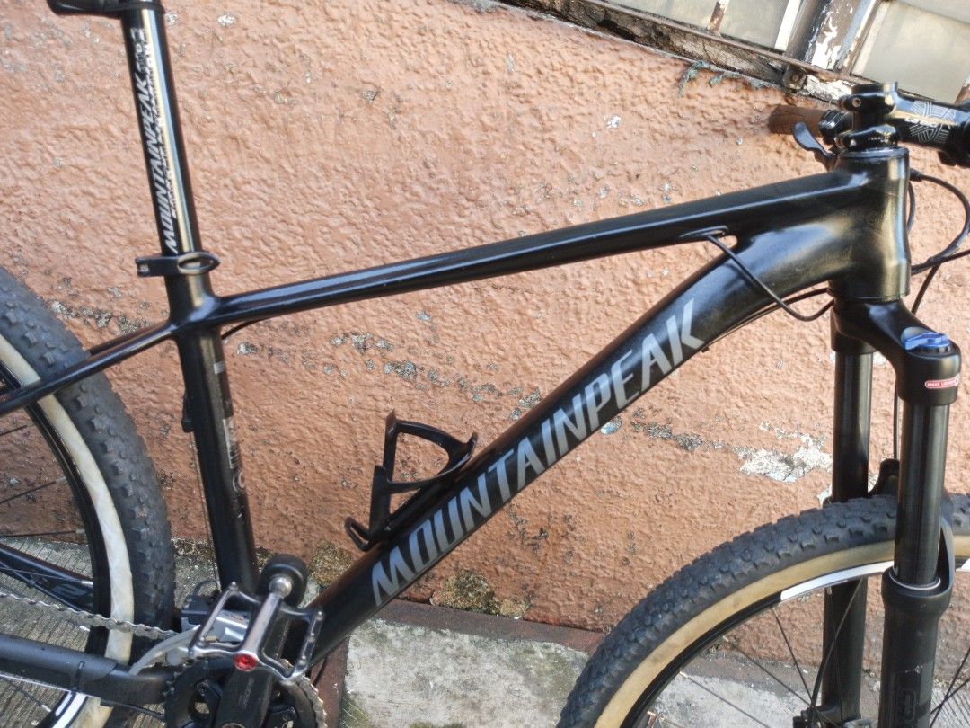 MOUNTAIN PEAK NINJA (Category: Bicycles) located in Cainta. Submitted by micosolomo70365 (Listing ID 1470481025, Image 3). Description: ‎📌FOR SALE RUSH RUSH RUSH ‎ ‎📌PRICE 11,300 NEGOTIABLE ‎📌MOUNTAIN PEAK NINJA 27, ER MEDIUM ‎ ‎📌SPECIFICATION ‎ ‎⭕FRAME MOUNTAIN PEAK NINJA ‎⭕FORK XCR SANTOUR SOLID BOUNCE😱 ‎ ‎⭕RD SHIMANO ALIVIO 9S ‎⭕FD SHIMANO ALIVIO 2BY ‎⭕LEFT SHIFTER SHIMANO ALIVIO 2BY ‎⭕RIGHT SHIFTER SHIMANO ALIVIO 9S ‎⭕CRANKSET SHIMANO DE
