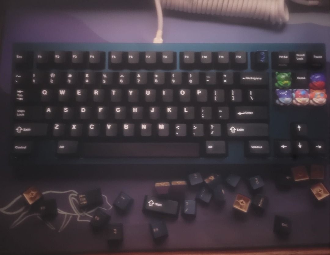 Mr Suit R2 Navy WKL Custom Mechanical Keyboard, Computers & Tech, Parts ...