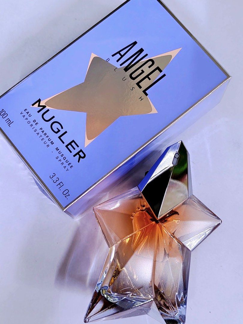 Mugler Angel Blush Edp (Category: Fragrance & Deodorants) located in Manila. Submitted by ishfindsph (Listing ID 1470413575, Image 1). Description: New! Mugler Angel Blush 100ml Edp Musquee 🩰 ✨ 💯 Authentic Money Guarantee .