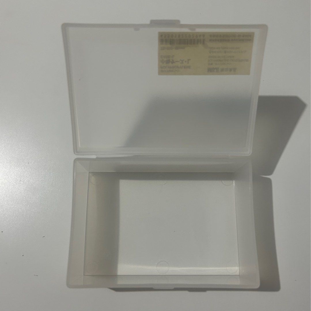 Muji Card Storage (Category: Stationery & School Supplies) located in Marikina City. Submitted by loveeshinsuke (Listing ID 1470425222, Image 2). Description: - used for storing cards.