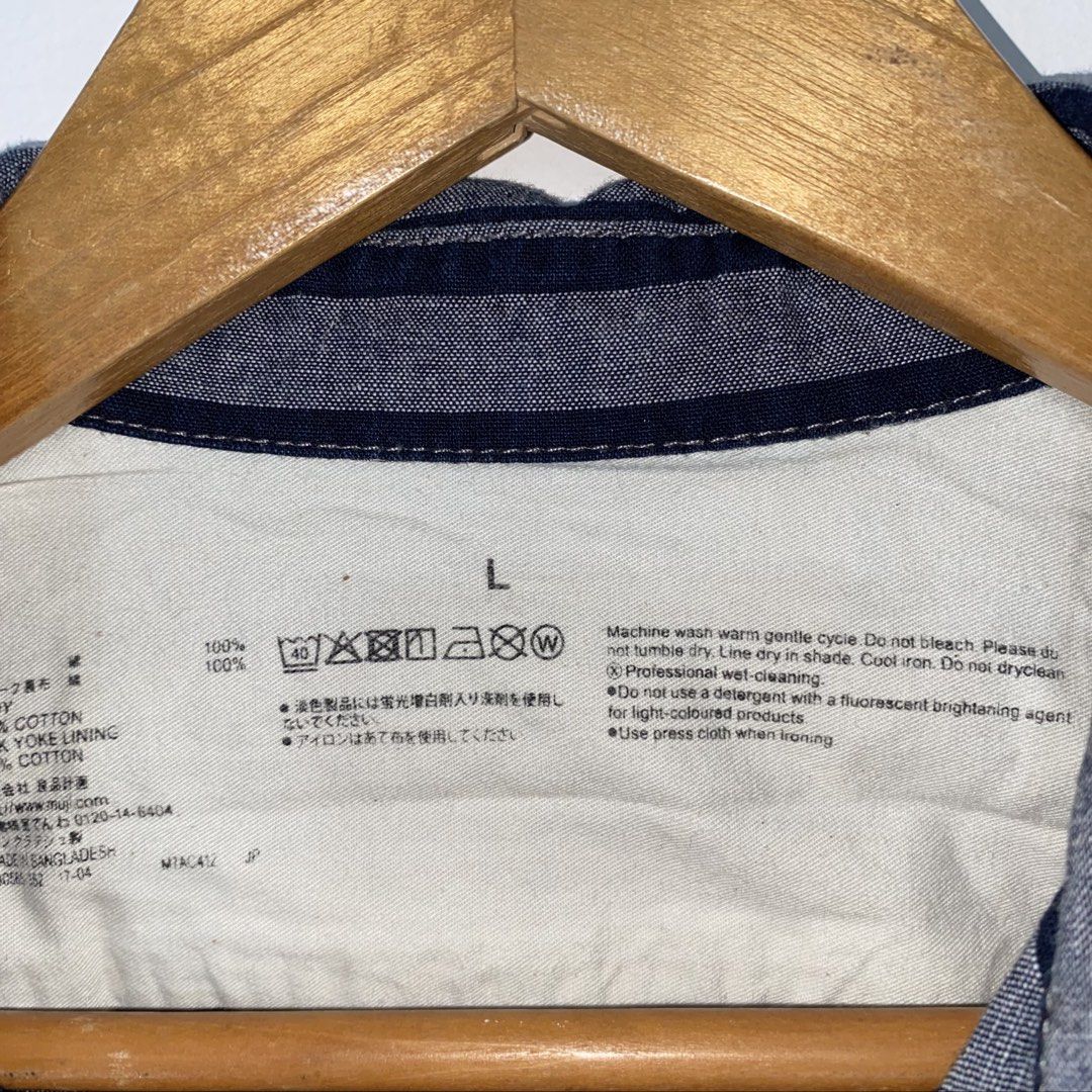 MUJI men long sleeve top (Category: Formal Shirts) located in San Jose del Monte. Submitted by mamiracky (Listing ID 1470469323, Image 3). Description: .