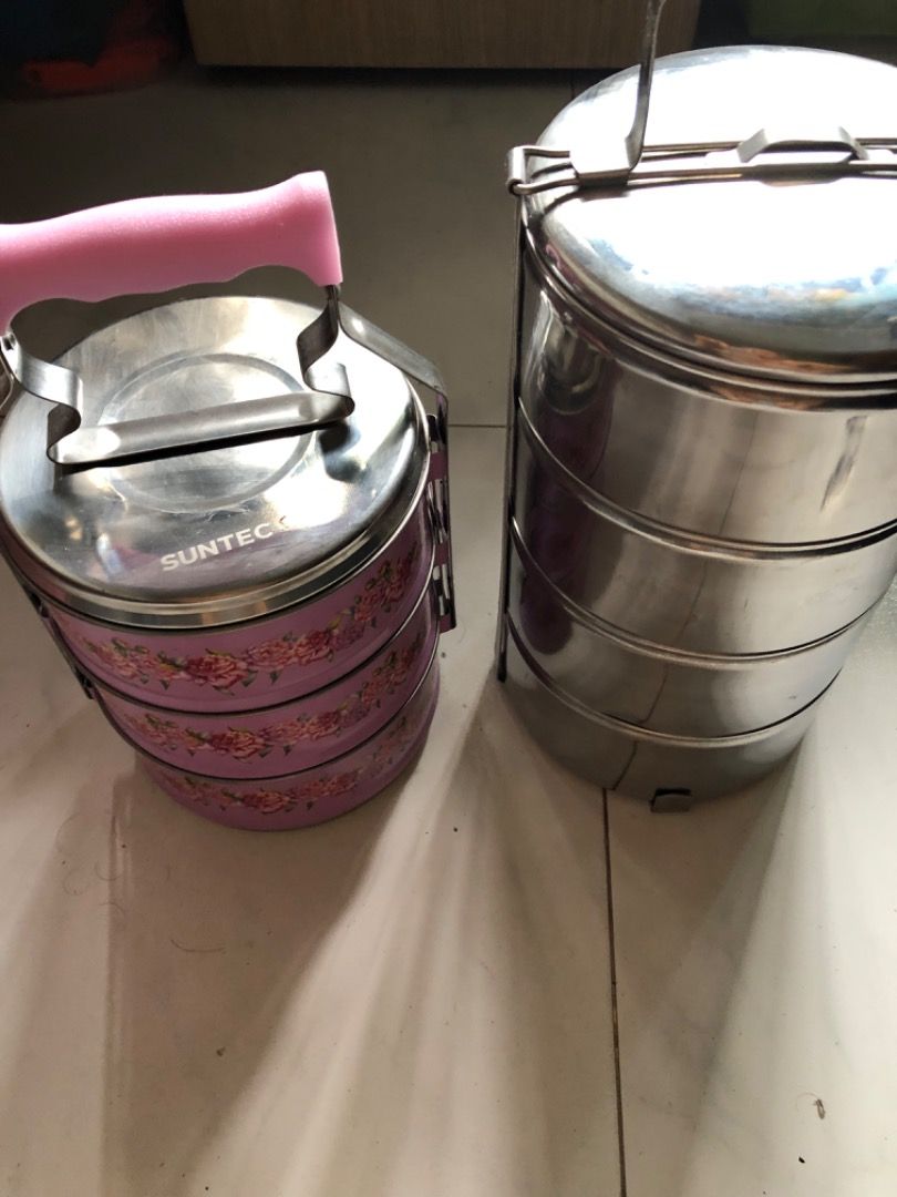 Multi-layered lunch box, Furniture & Home Living, Kitchenware ...