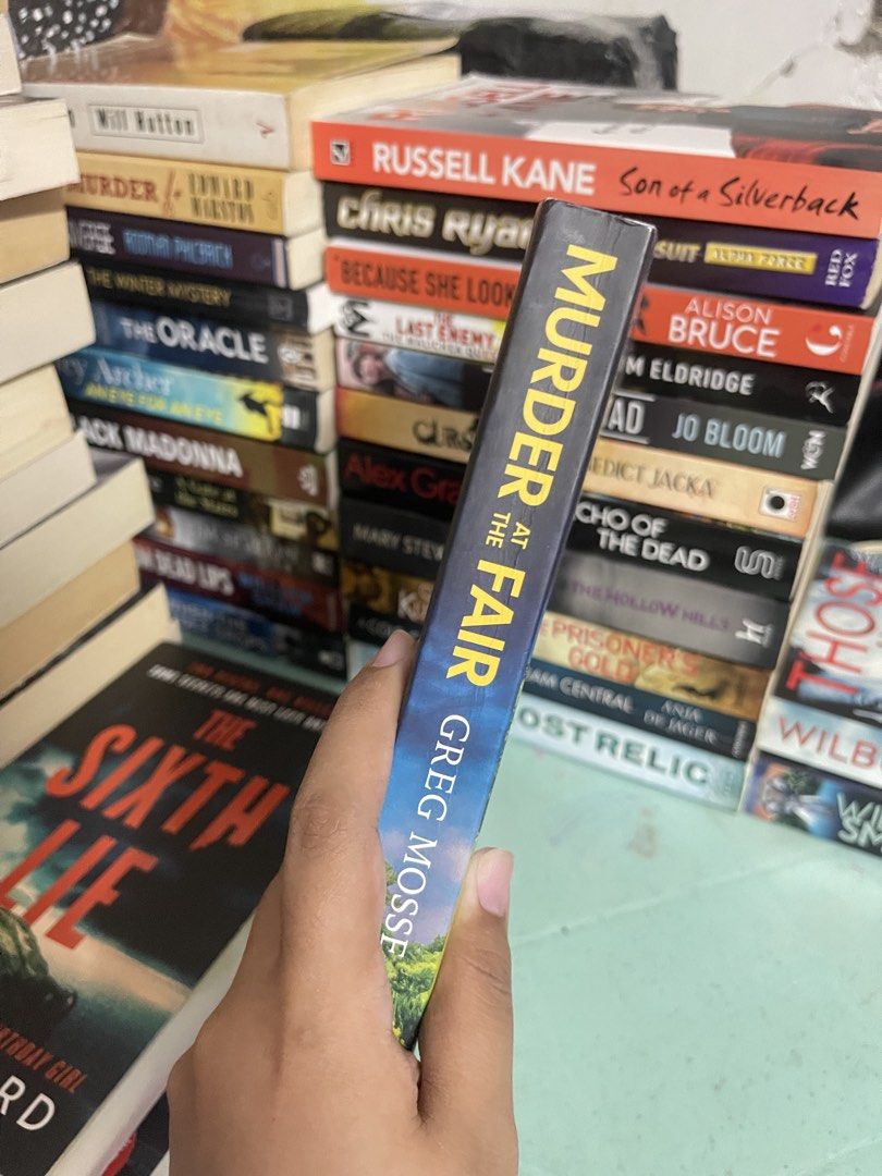 Murder at the fair - Greg Mosse (Category: Storybooks) located in General Trias. Submitted by kwinay.28 (Listing ID 1470472953, Image 2). Description: J&T ( Shipping fee will be shouldered by the buyer ) Cozy Mystery Crime Fiction / Whodunit Amateur Sleuth Mystery.