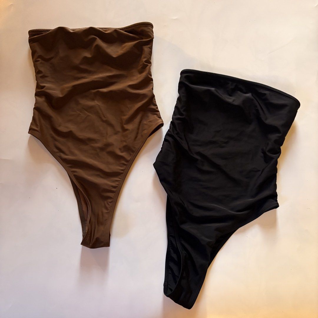 Musera black and brown set body hugging bodysuit (Category: Sleeveless) located in Quezon City. Submitted by kaelian_couture (Listing ID 1470466423, Image 1). Description: .