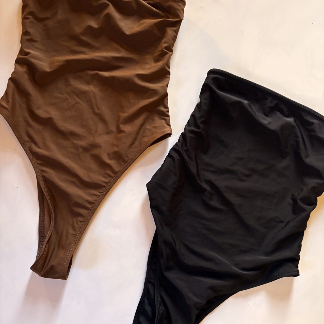 Musera black and brown set body hugging bodysuit (Category: Sleeveless) located in Quezon City. Submitted by kaelian_couture (Listing ID 1470466423, Image 2). Description: .