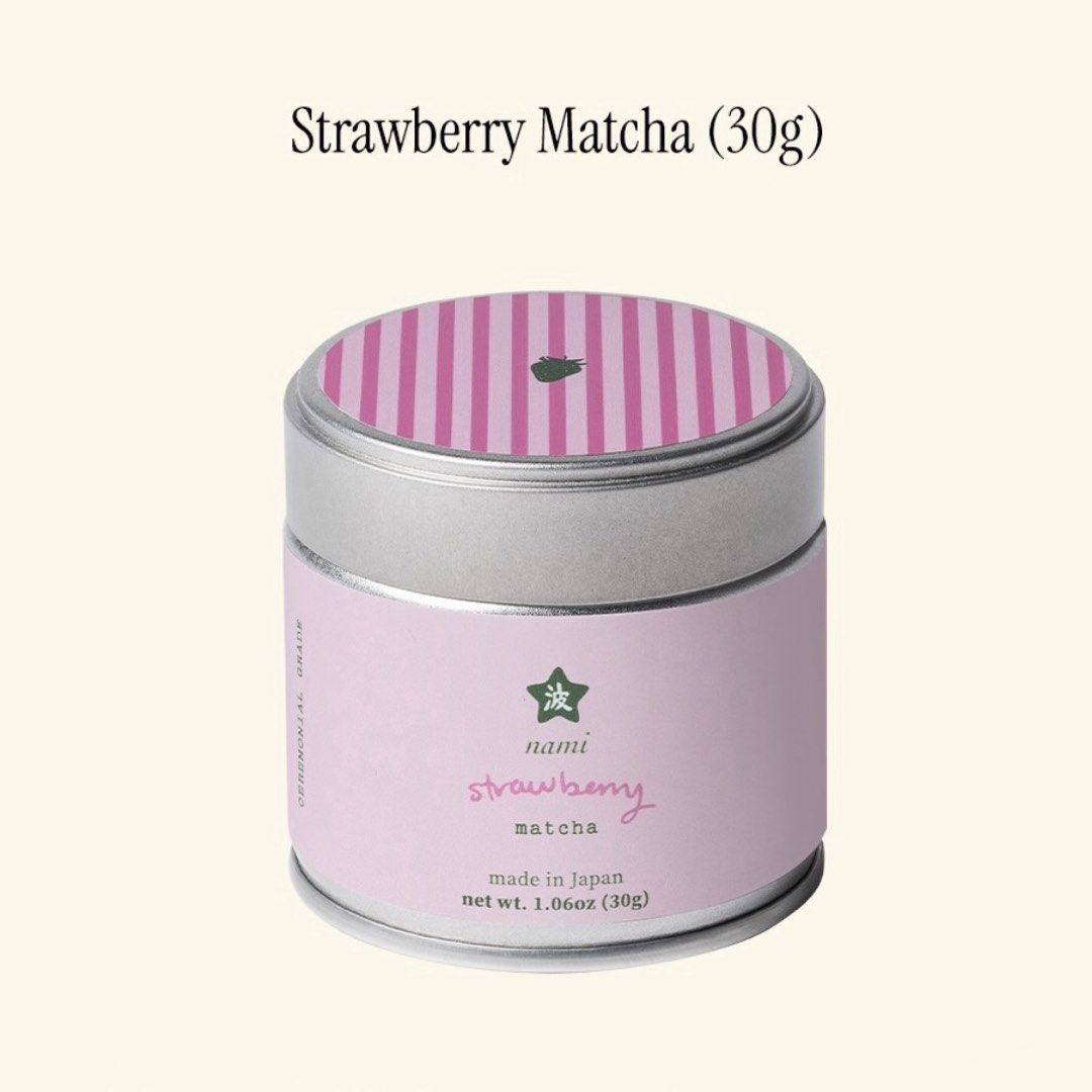Nami Matcha – Strawberry (Category: Beverages) located in Batangas. Submitted by britbela (Listing ID 1470510074, Image 1). Description: 2 STOCKS LEFT !!.