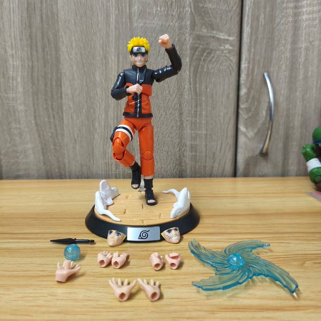 Naruto Action Figures Set with Accessories - BLOKEES (Category: Figurines & Statues) located in Santa Rosa. Submitted by tinytoycrate (Listing ID 1470543875, Image 3). Description: ⭐ Priority Set (5000 Set ⭐ As is no box and manual ⭐ Built ⭐ Good condition, Sasuke issue parehas left yung toes but can stand firmly as shown Boruto - 1070 Naruto - 1100 Sakura - 950 Kakashi - 1100 Sasuke - 900 Madara - 1100 Minato - 1000 - Fully articulated joints fo