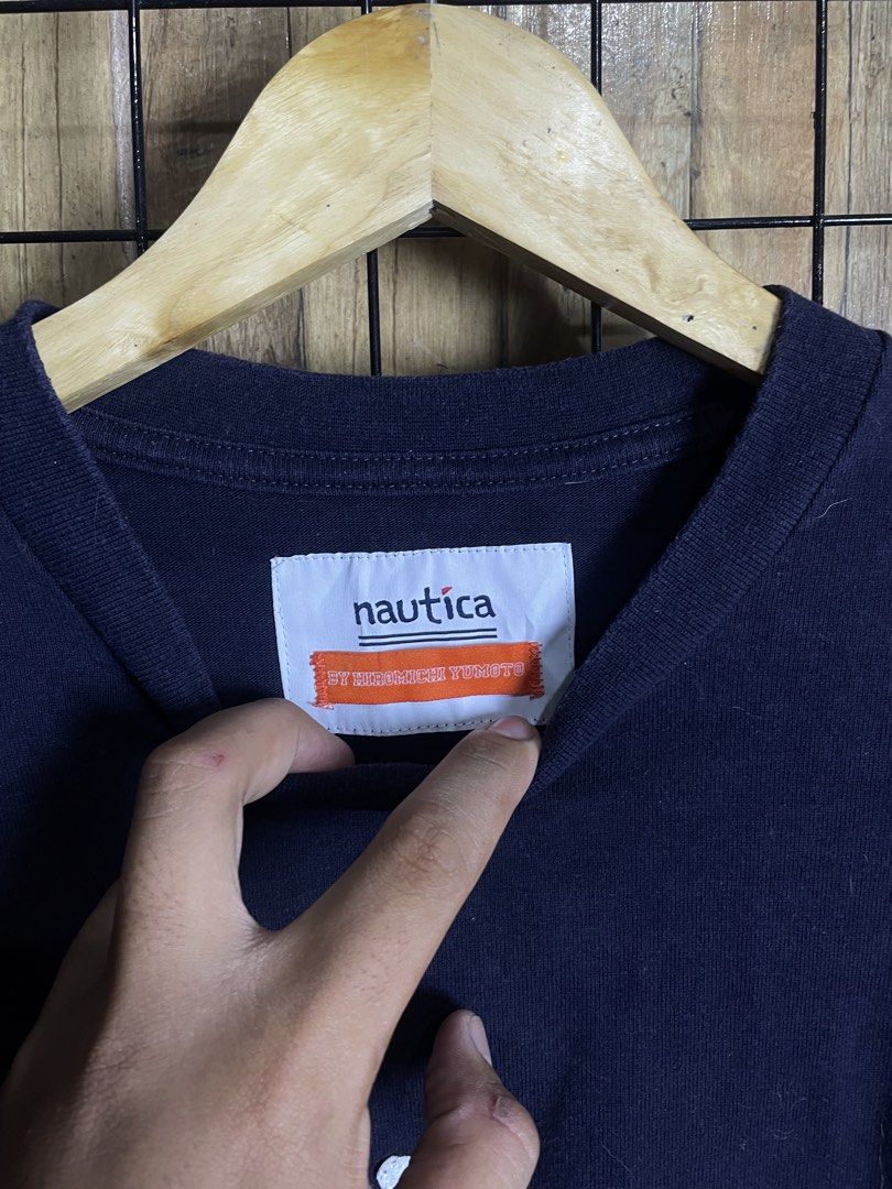 Nautical sail shirt (Category: Tshirts & Polo Shirts ) located in Pateros City. Submitted by toogood.mnl (Listing ID 1470519591, Image 2). Description: Nautical orange sail shirt W-26 L-32 No issue Excellent condition .