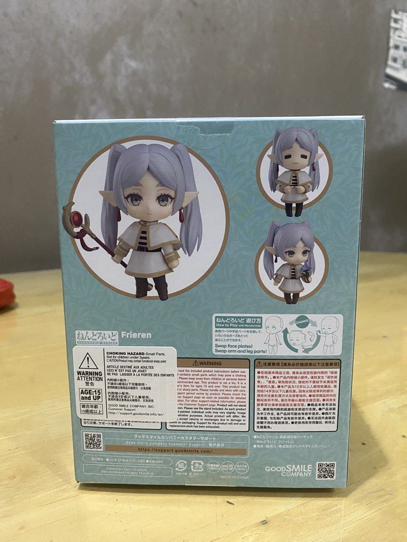 Nendoroid 2367 Frieren (RE-RELEASE) (Category: Figurines & Statues) located in Quezon City. Submitted by skiplings (Listing ID 1470451079, Image 2). Description: (MISB) Mint In Sealed Box - Never been opened, pristine condition Item will be shipped from Quezon City, Metro Manila.