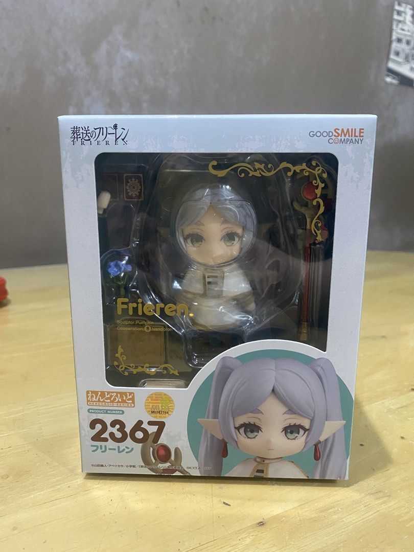 Nendoroid 2367 Frieren (RE-RELEASE) (Category: Figurines & Statues) located in Quezon City. Submitted by skiplings (Listing ID 1470451079, Image 1). Description: (MISB) Mint In Sealed Box - Never been opened, pristine condition Item will be shipped from Quezon City, Metro Manila.