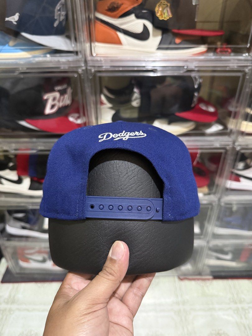 New Era LA Dodgers 9FIFTY Snapback Hat Royal Blue (Category: Caps & Hats) located in Manila. Submitted by batoy8814895 (Listing ID 1470432464, Image 2). Description: - Authentic New Era Los Angeles Dodgers snapback cap - Striking royal blue color with classic white embroidered LA logo - Flat brim style featuring the official 9FIFTY sticker - Adjustable plastic snap closure for a customized fit - Structured fabric with top ventilation eyelets for 