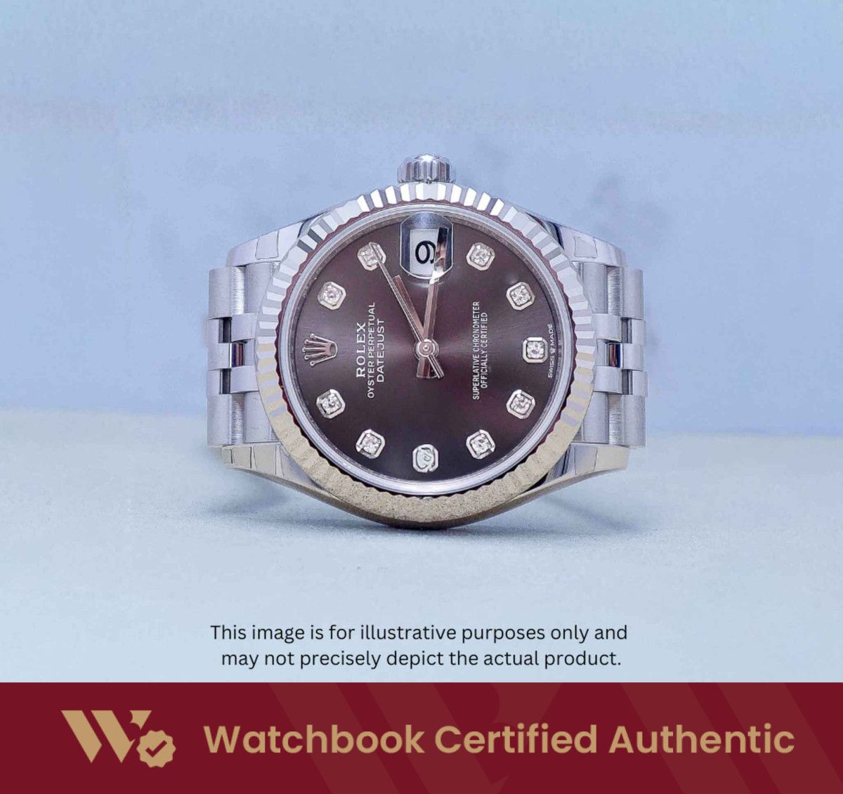 [New] Rolex Datejust Jubilee 278274 Dark Grey w 10 Point Diamonds Dial ...