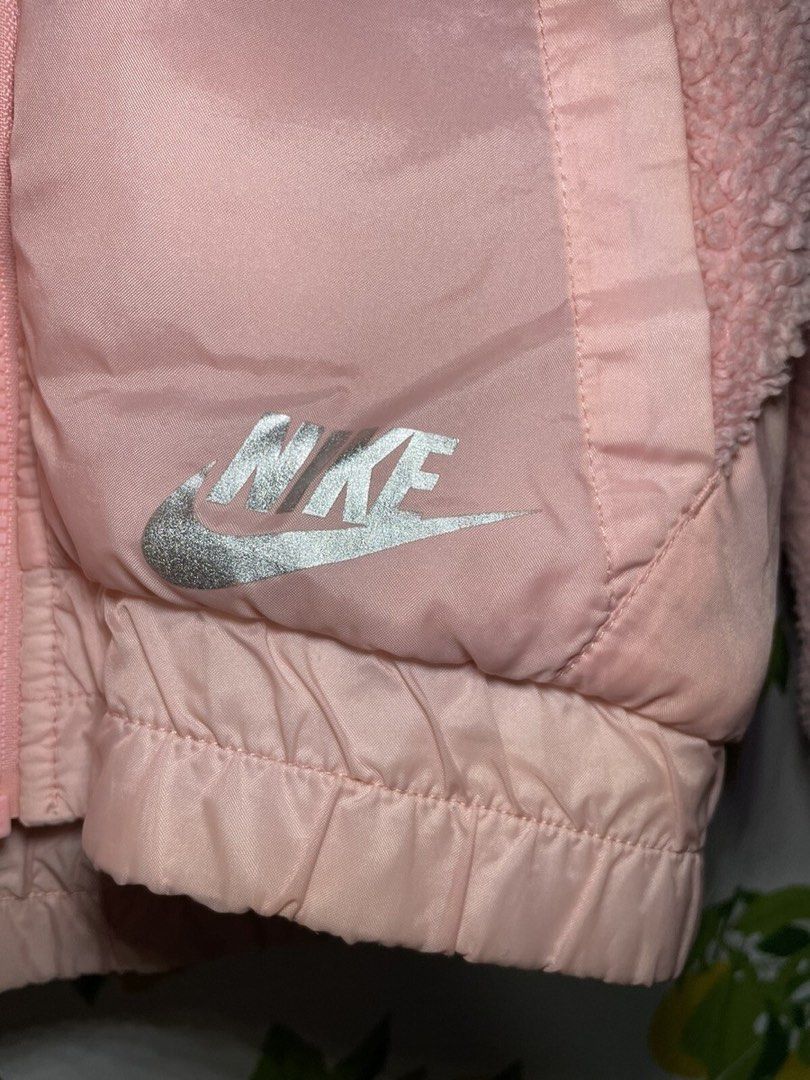 Nike Girls Fur Jacket (Category: Babies & Kids Fashion) located in Manila. Submitted by handmedownsbymamaandisla (Listing ID 1470464298, Image 3). Description: .