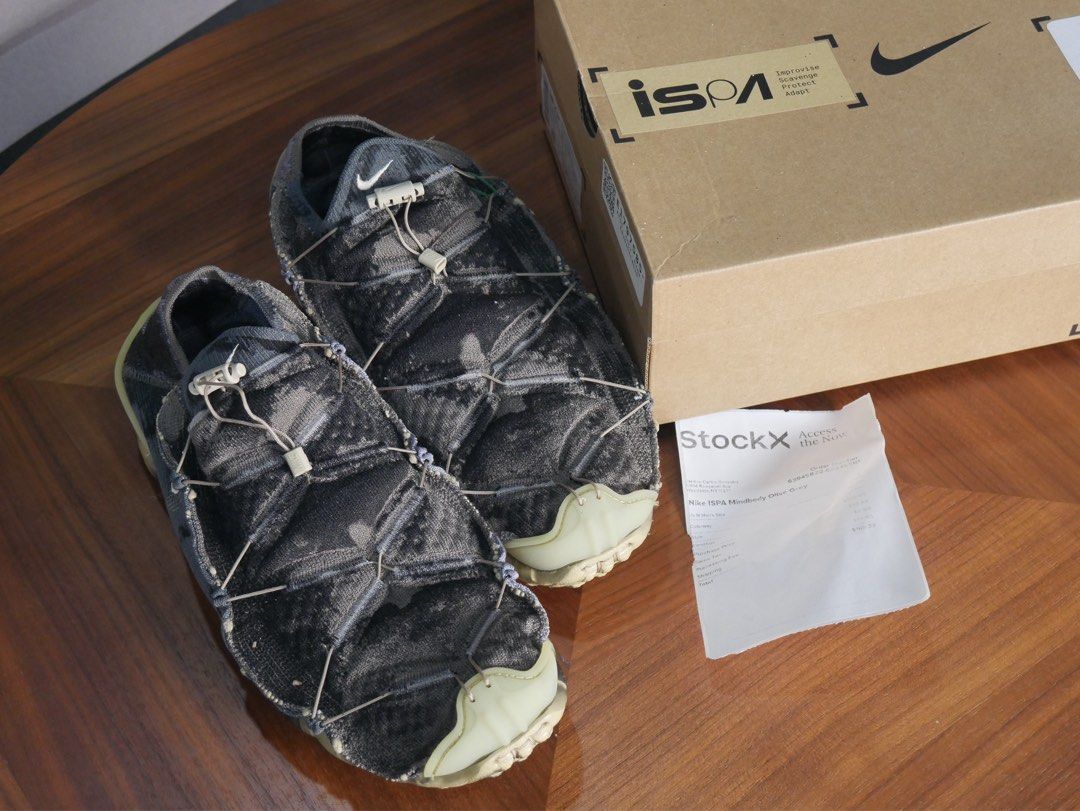 Nike ISPA Mindbody Olive Grey DH7546 001 Size 12 (Category: Sneakers) located in Manila. Submitted by noblehawk_6e6525 (Listing ID 1470445656, Image 1). Description: SLIGHTLY NEGOTIABLE Includes original ISPA shoebox and StockX receipt. slightly used, pristine condition straight from the box. TRANSACTION & DELIVERY: Delivery: Lalamove (seller pays for the shipping) or we can personally deliver to you (depending on availability) Payment: Gcash/May
