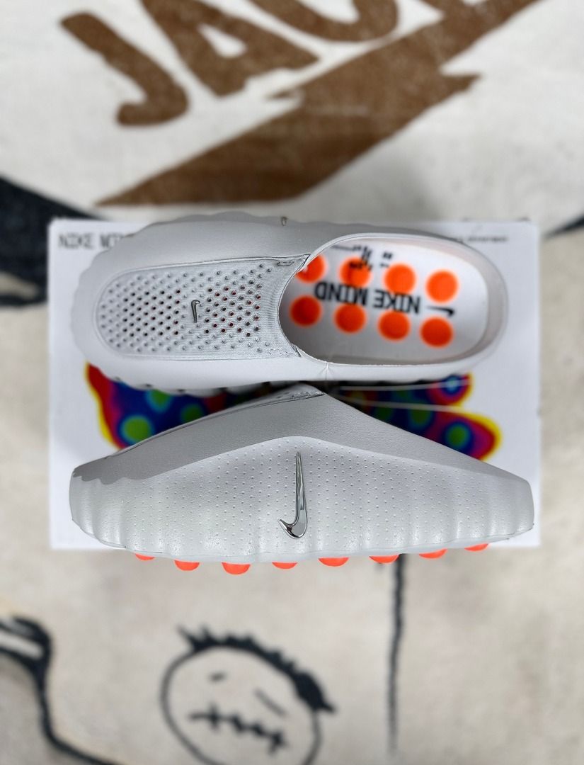 Nike Mind 001 Light Smoke Grey, Men's Fashion, Footwear, Flipflops and ...