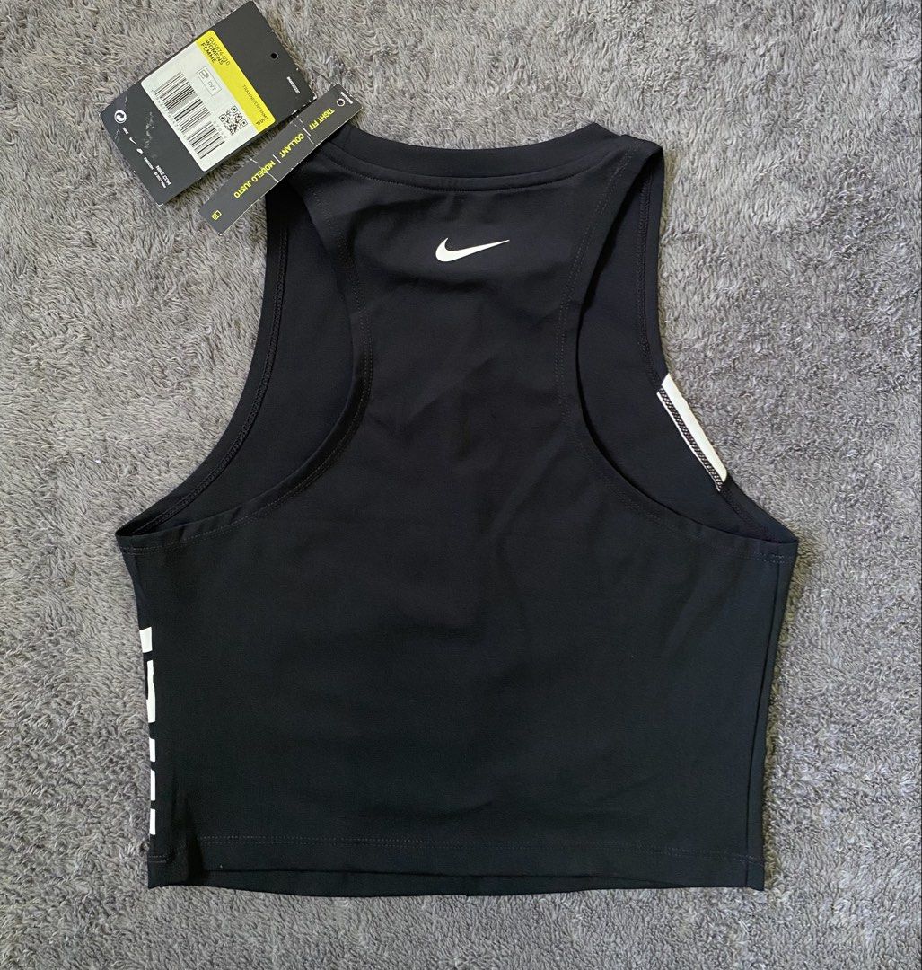Nike Pro Dry Crop Tank Top (Category: Activewear) located in Cebu City. Submitted by markvoid (Listing ID 1470487136, Image 2). Description: Nike Pro Dry Crop Tank Top >Brandnew >Color Rate: 10/10 >Color May Vary Due To Light >Width: 13.5 >length: 15 >Size: Small >Price+SF >MOP: Gcash/Bank Transfer >Shipping: J&T Mandaue City.