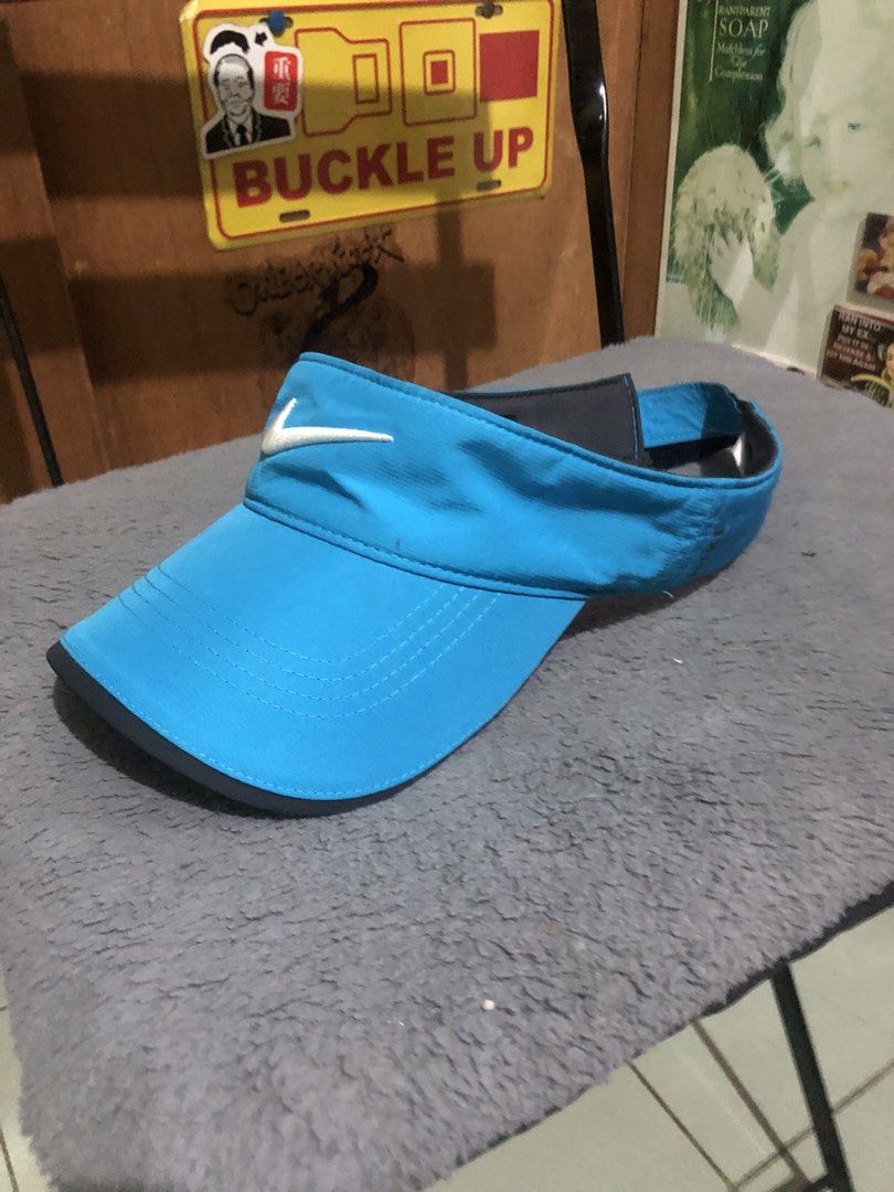 Nike Razor Sun Visor Hat Large size adjustable (Category: Golf) located in Quezon City. Submitted by markgolveo (Listing ID 1470438931, Image 1). Description: Nike Razor Sun Visor Hat Large size adjustable Signs of wears But still presentable.