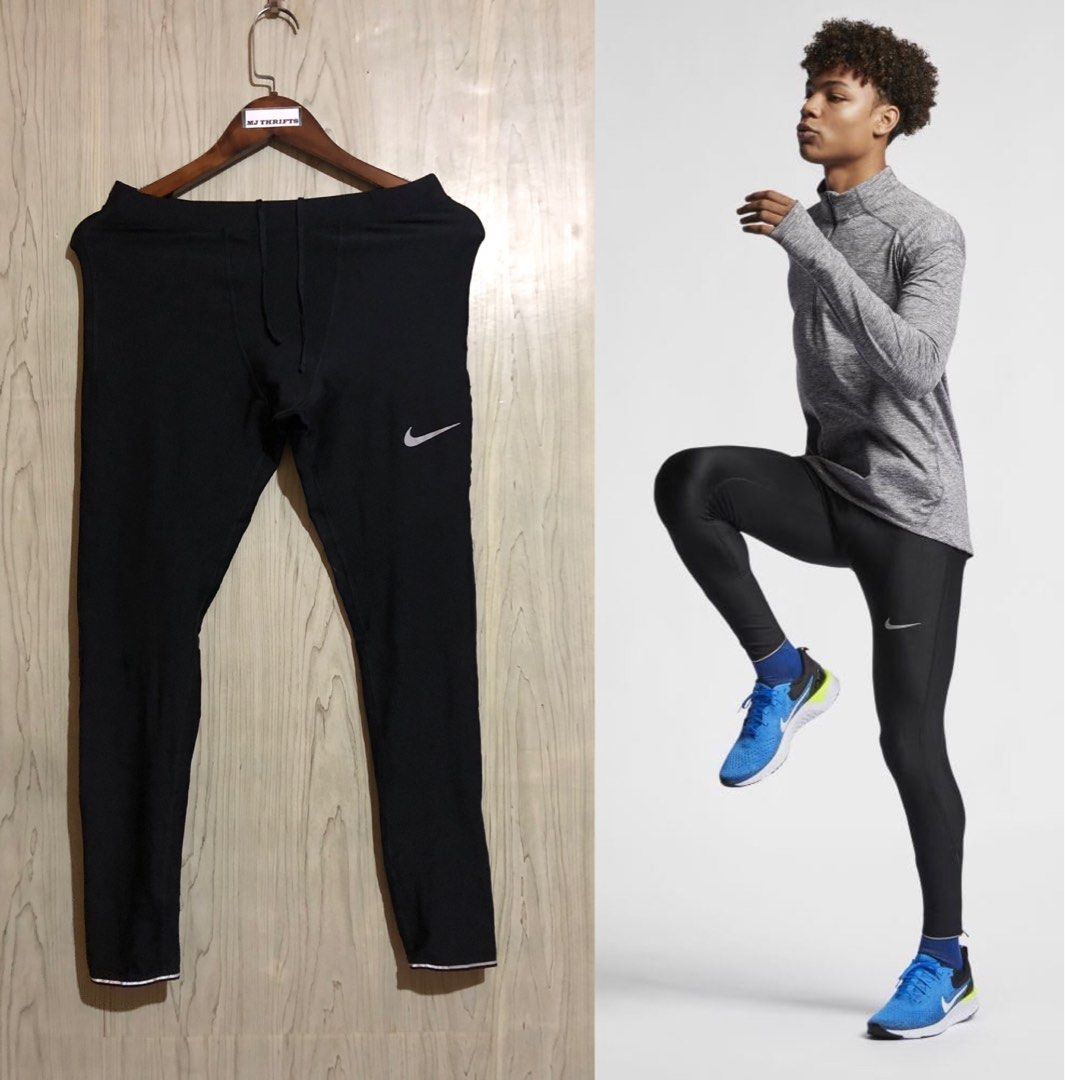 Nike running thights (Category: Activewear) located in Ozamiz City. Submitted by mj_thrifts (Listing ID 1470379169, Image 1). Description: Nike running thights W:28 hanggang 35 x L:35 hanggang 41 VERY STRETCHABLE Excellent condition 9.5/10 580+sf.