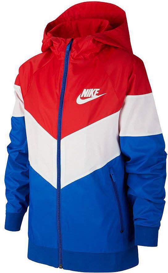 Nike windbreaker sport jacket (Category: Coats, Jackets and Outerwear) located in Tacloban City. Submitted by susthriftshop (Listing ID 1470459629, Image 2). Description: Nike Excellent condition No flaws Color ratr 9.8/10 Dimes 19 by 24.5.