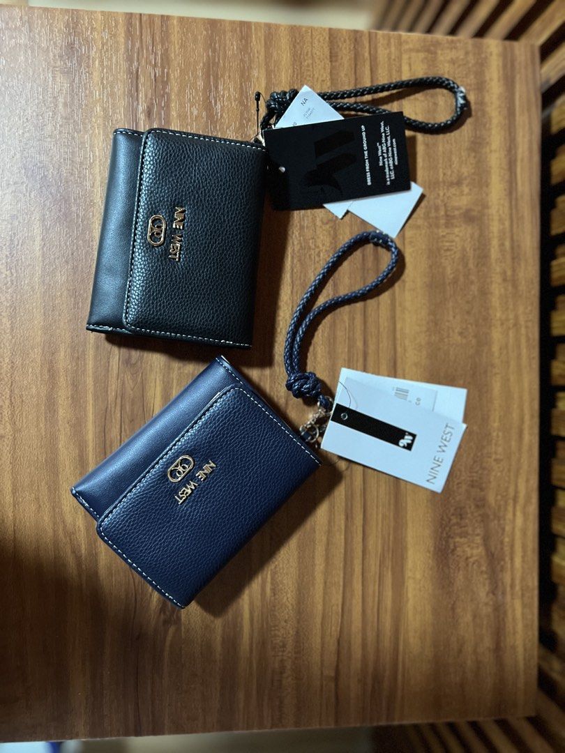 Nine West Wallet (Category: Wallets & Card holders) located in Cabanatuan. Submitted by hellorhea (Listing ID 1470451516, Image 2). Description: Brand new Nine west wallet in blue and black color. .