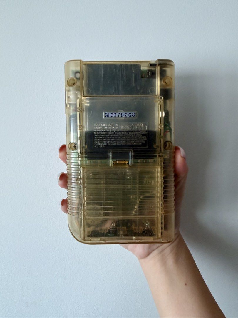 Nintendo Game Boy Clear Play It Loud! Console with Box, Video Gaming ...