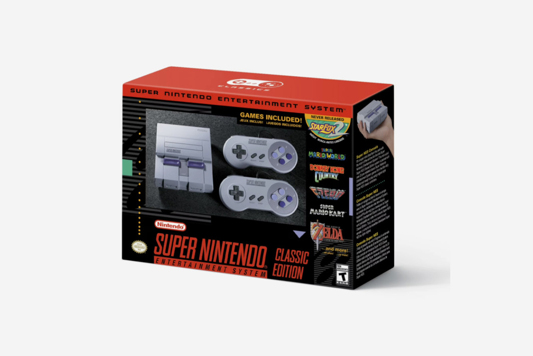 Nintendo Super NES Mini Classic Edition Control Deck, Video Gaming ...