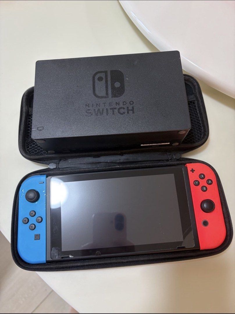 Nes Console Shell Nintendo Switch Console with Dock and Case, Video Gaming, Video Game ...