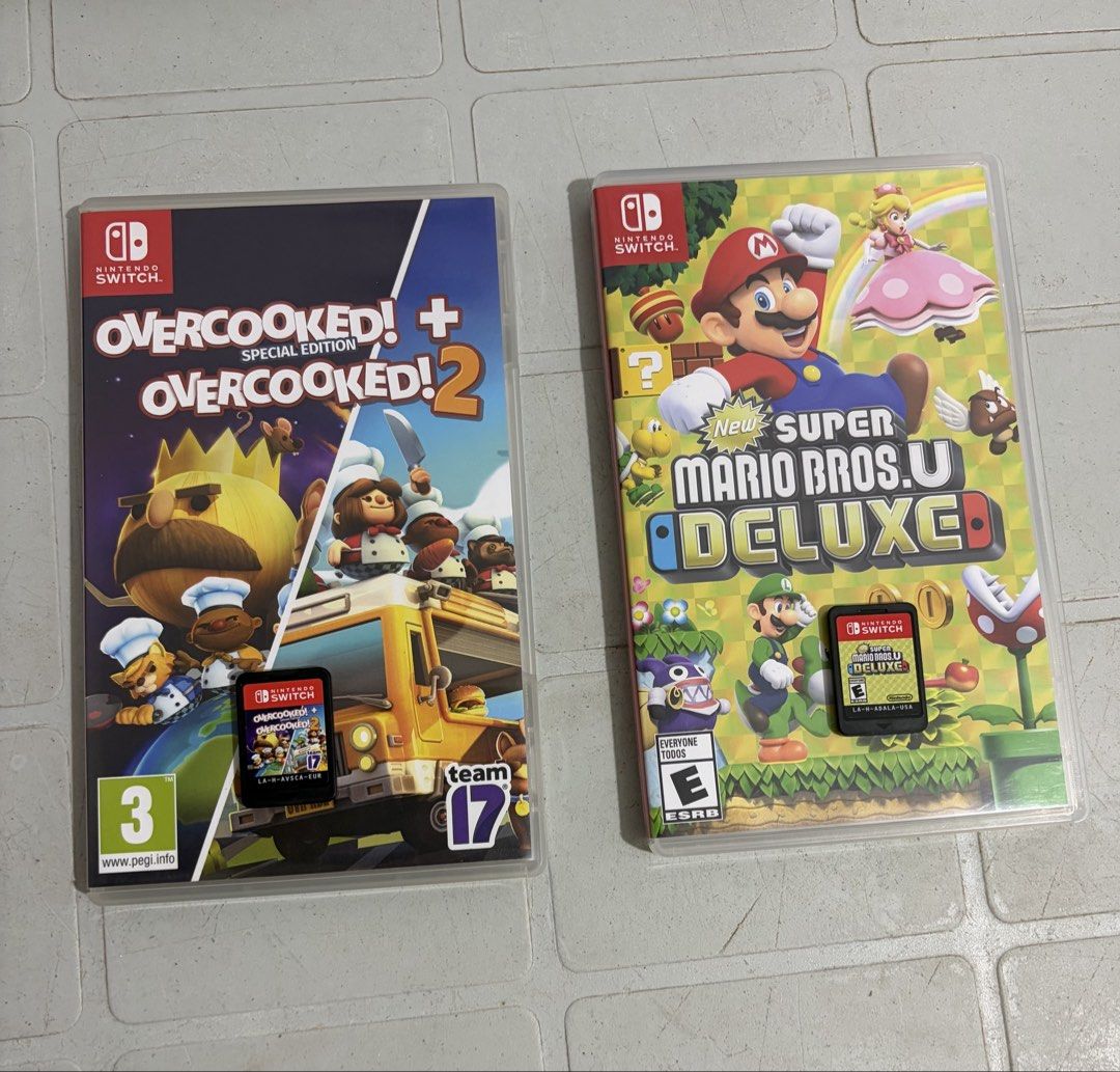 Nintendo Switch for sale (Category: Nintendo) located in Manila. Submitted by jayonzon1920031 (Listing ID 1470473514, Image 1). Description: For sale Overcooked special edition and Overcooked 2 - 1500 Super Mario Deluxe - 1800 3K for all RFS: Complete na po sa game MEET UP ONLY (TONDO AREA) or pwede sa LRT Station.