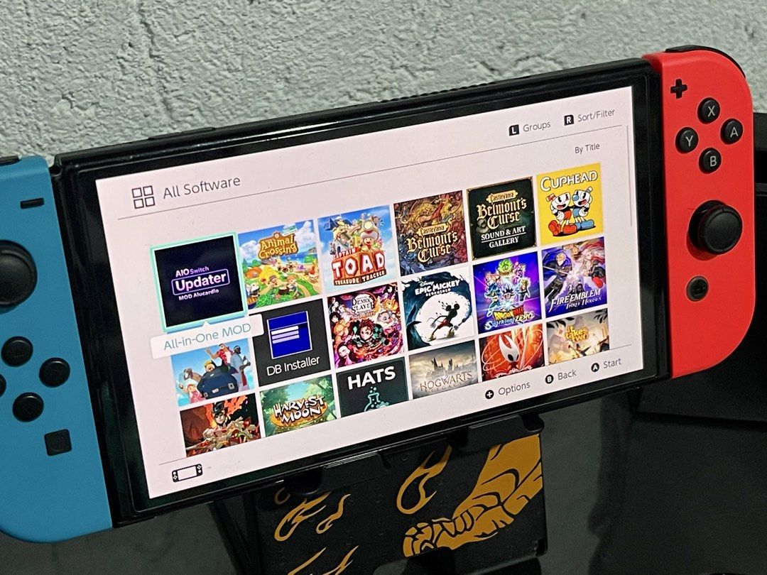 Nintendo Switch OLED 256gb Jailbreak (Category: Nintendo) located in Bacoor. Submitted by icarusjinzakk (Listing ID 1470484763, Image 2). Description: Nintendo Switch OLED (Neon) Jailbreak (dual boot) Permanent Dat0 256gb sandisk ultra (loaded with games) Game downloader installed Dock, charger, hdmi, grip, straps, travel bag 13500 only!! Aftersales support/guide 💯 Pickup / Lalamove / Shipping (cod,cop via lbc).