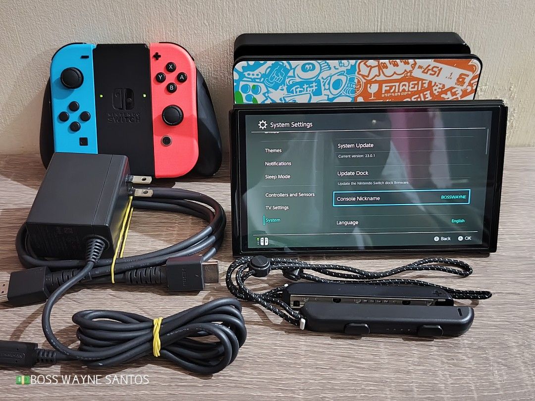 Nintendo Switch OLED Console Complete Accessories with 2 Digital Games (Category: Nintendo) located in Marikina City. Submitted by waynewayne2 (Listing ID 1470555747, Image 3). Description: FOR SALE OR TRADE +cash Pampanga meetup Jnt, lbc or lalamove sa malayo 09760568942 NINTENDO SWITCH OLED -Neon red & blue joycons -Good as brandnew, makinis! -Complete original accesories -w/2 digital games FREE! Monster hunter rise +sunbreak dlc Monster hunter