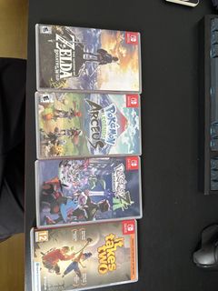 Nintendo Switch physical games, Video Gaming, Video Games, Nintendo on ...