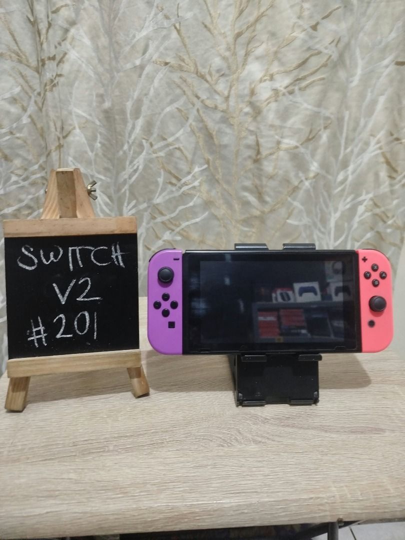 Nintendo Switch V2 super mura lng! (Category: Nintendo) located in Paranaque City. Submitted by thebiskwitcompany (Listing ID 1470353802, Image 2). Description: #201 ****201st unit sold for switch, libo libo na sa ps4 at daan daan na din sa PS5 Nintendo Switch V2 P7,495 only! -Complete (joycon, unit, strap, grip, hdmi, charger, dock) -no issue (no drift,eshop,wifi,sd card) -very good condition -with tempered glass Shipping through Lalamove, Grab,