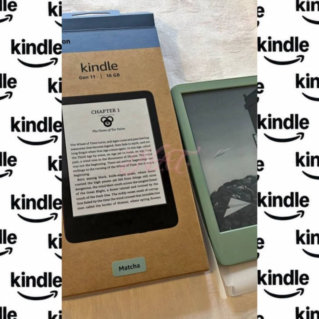 (No Ads) Kindle Basic 11th Generation Matcha 16GB (Category: E-Readers) located in Santa Rosa. Submitted by nat-ally.abejero (Listing ID 1470548922, Image 1). Description: Purchased last December. Includes the original box, charging cable, and everything shown in photos. Condition: Very good, no issues. Minimal signs of use. RFS: Bought this here on Carousell, but recently ordered a Paperwhite in Raspberry since I prefer that one. Please take thi