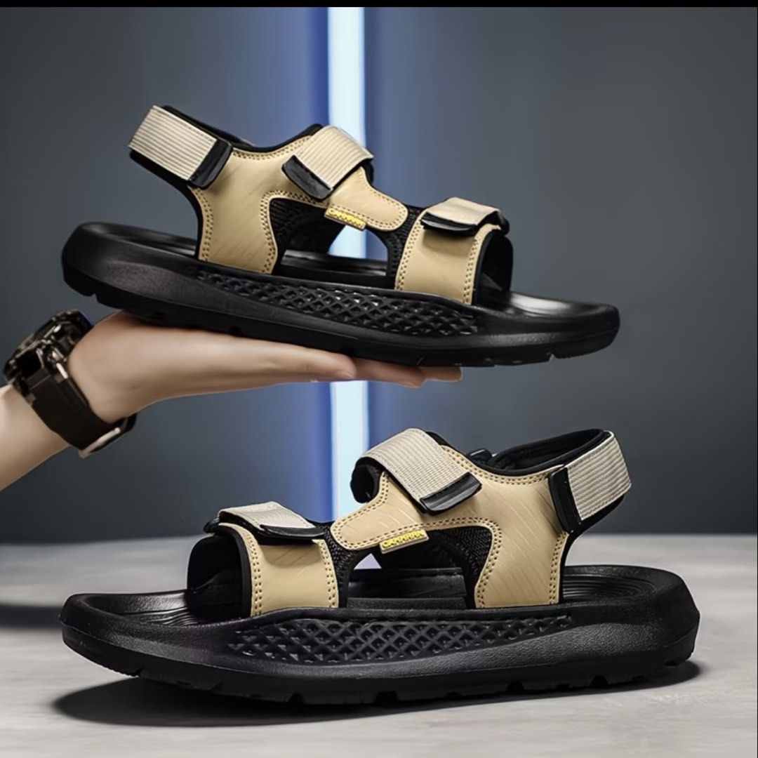 Non slip Beach/Hiking sandals (Category: Slippers & Slides) located in Mabalacat. Submitted by missy_rose27 (Listing ID 1470387293, Image 3). Description: Brandnew non slip outdoor beach/hiking sandals for men pero pwede din pang women kasi sakin dapat to kaso malaki pala, pang men yung size. Sobrang ganda pa naman pang hiking ko sana. Resell ko na lang. Size 39 (men size) Insole measurement 10 1/2” Outsole measurement 11”.