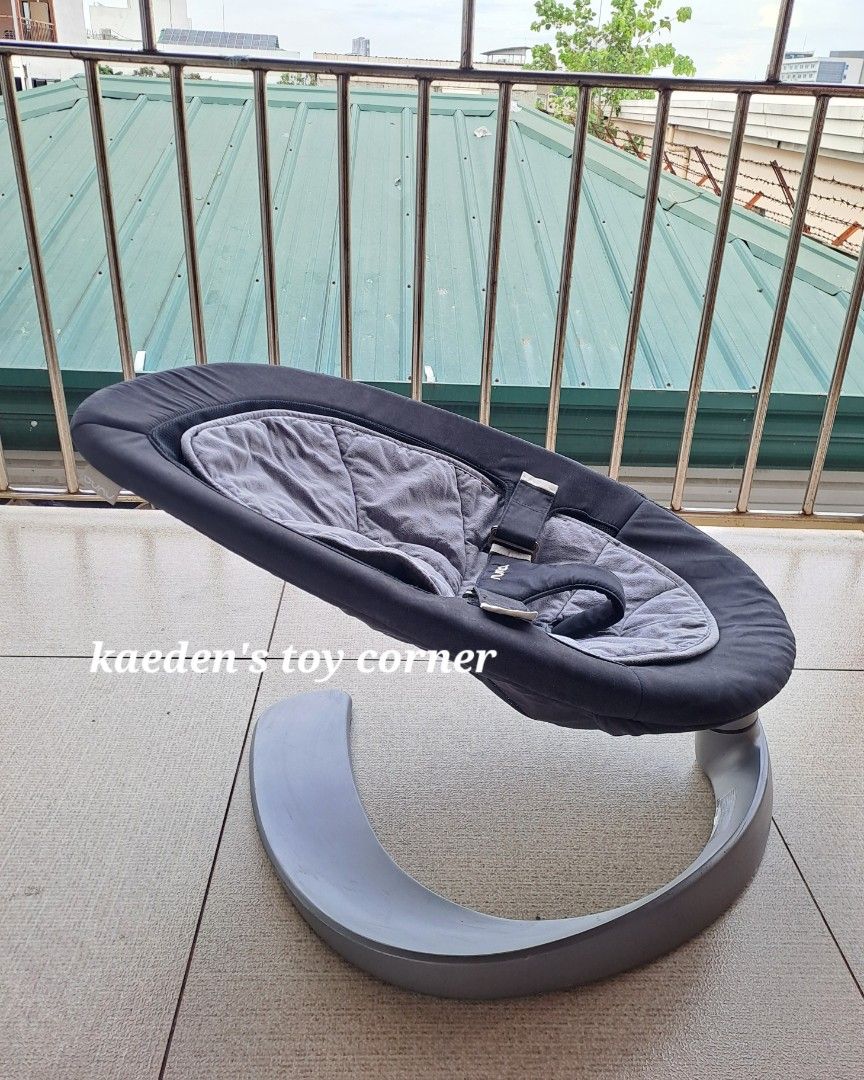 Nuna Leaf Grow (Category: Infant Playtime) located in Cebu City. Submitted by kaedenscebu (Listing ID 1470358263, Image 3). Description: Nuna leaf Grow Baby bouncer ▪︎Newborn up to 60kg ▪︎Motor free side to side away ▪︎High quality organic cotton ▪︎Removeable & washable insert ▪︎Solid base with a motion lock ▪︎Mesh backing to maintain airflow ▪︎Heavy metal base ▪︎Operate without battery ,cord or noise ▪︎Durable & High quality ▪︎Built with aluminu