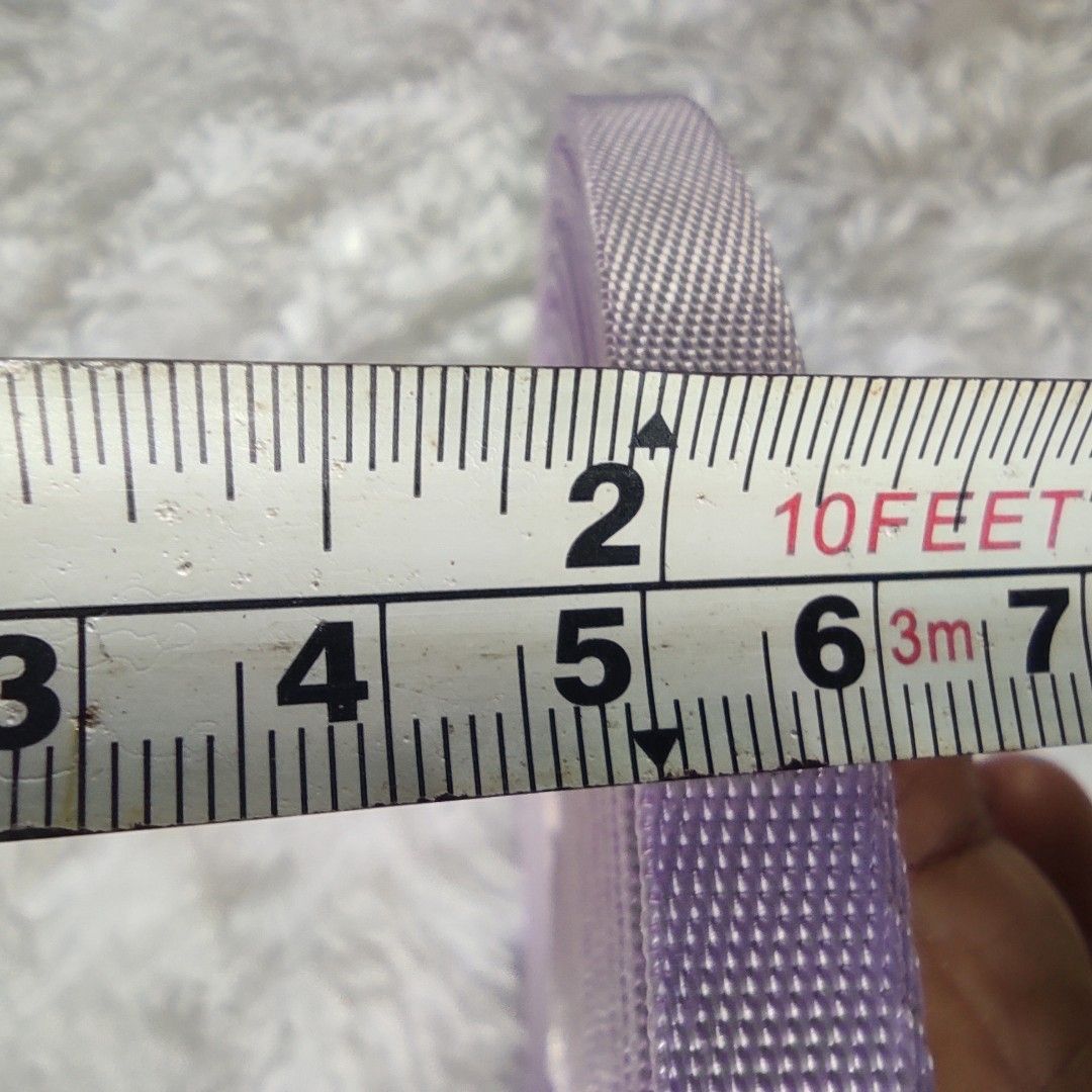 Nylon Webbing Strap 5/8 (Category: Craft Supplies & Tools) located in Cainta. Submitted by fukunekojapansurplus (Listing ID 1470367194, Image 3). Description: 150 pesos Nylon Webbing Strap For crafts, bags, diy repair Lavender More or less 40 meters. Brand new.