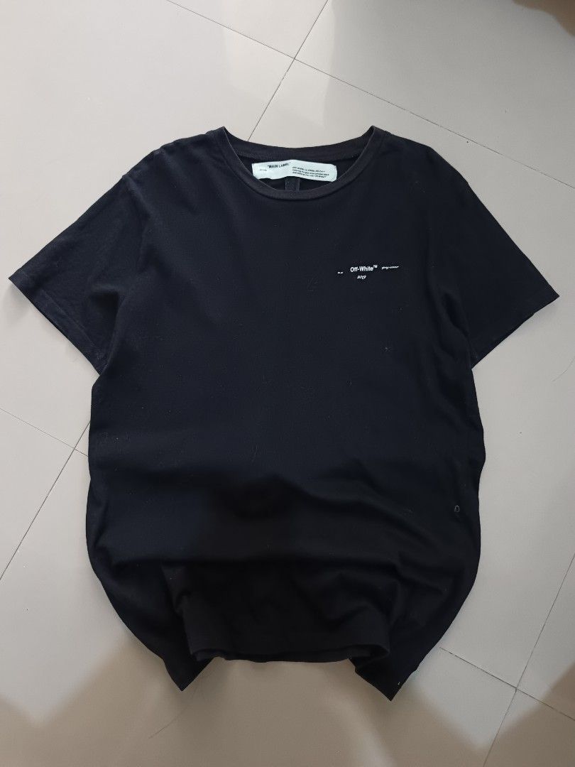 OFF WHITE (Category: Formal Shirts) located in Manila. Submitted by freedeer.dd6cce (Listing ID 1470356751, Image 2). Description: OFF WHITE WITH BACK HIT EXCELLENT CONDITION WOMEN'S MEDIUM TO LARGE SEMI FADE NECK BUT NOT TOTALLY FADE PHP 300.