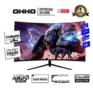 OHHO 32 inch 165Hz Curved Gaming Monitor, Computers & Tech, Parts ...