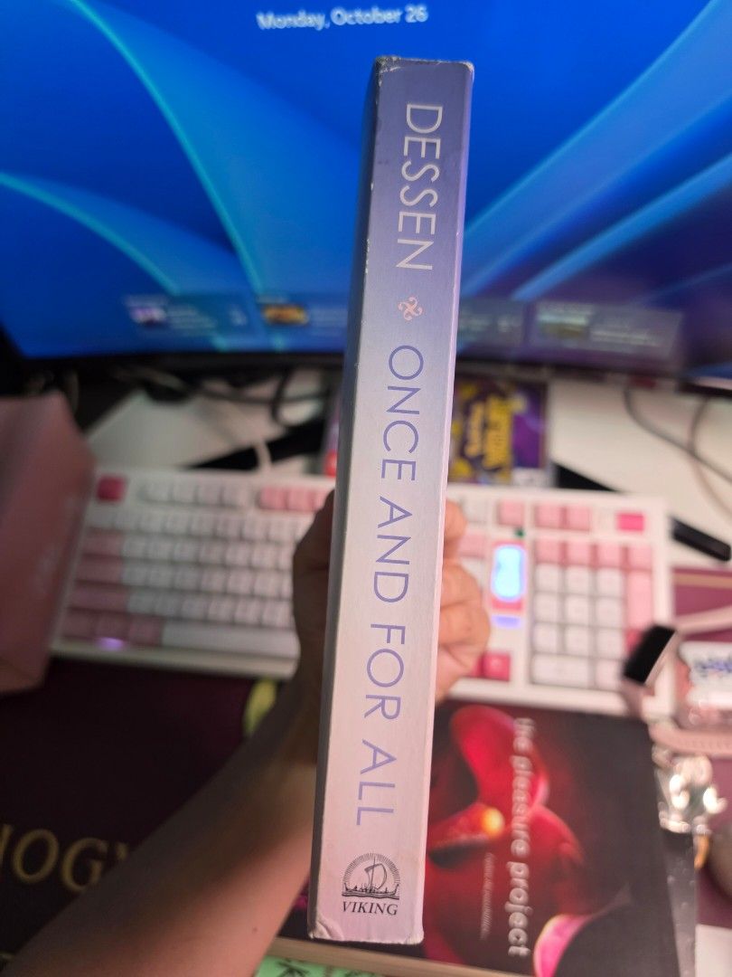 Once and for All by Sarah Dessen (Category: Storybooks) located in Mandaluyong City. Submitted by Llyssa12 (Listing ID 1470454171, Image 3). Description: - Author: Sarah Dessen - Genre: Young Adult Romance / Contemporary Fiction - Paperback - Condition: Clean pages, minor shelf wear on edges - Storage: Well-kept and stored safely on a bookshelf - Shipping Fee is shouldered by the Buyer.