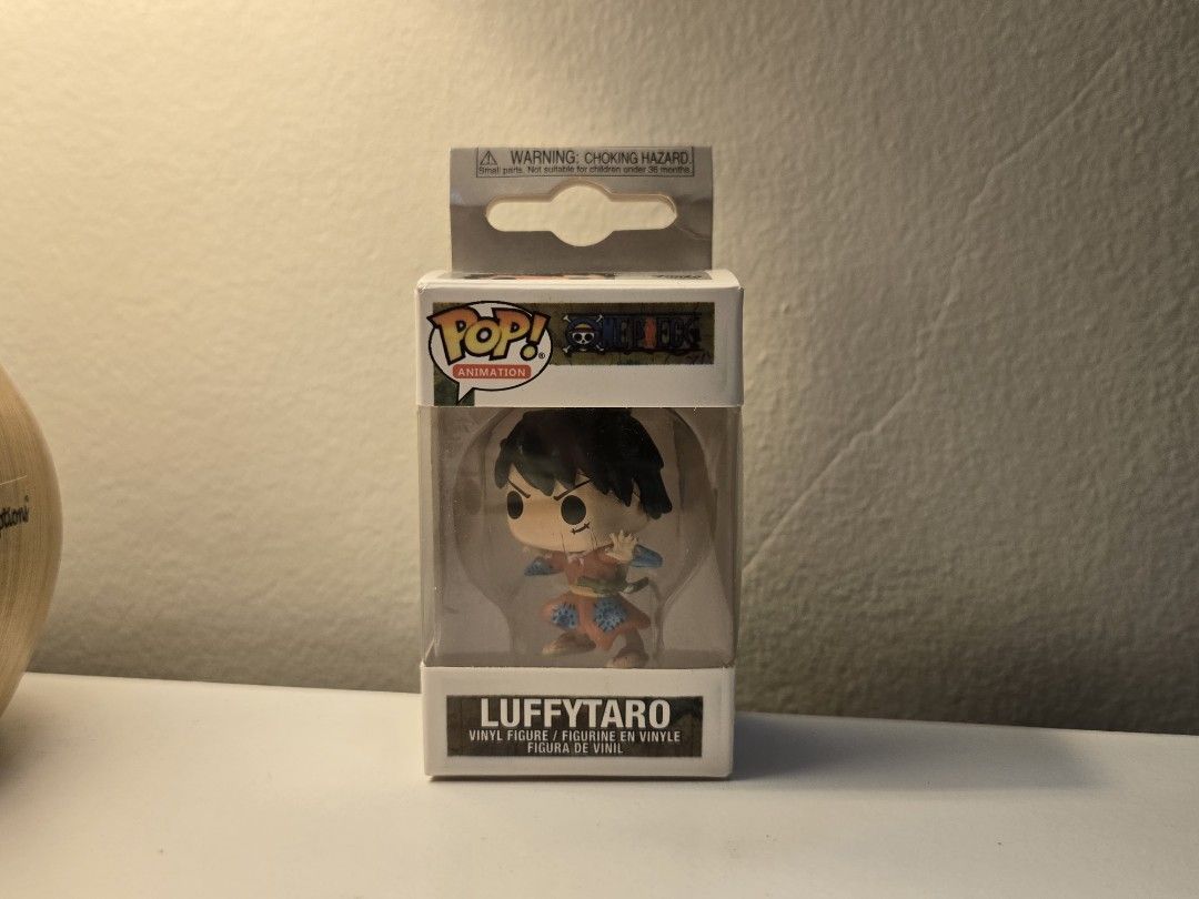 One Piece Luffytaro Pocket Pop Keychain (Category: Designer & Blind Box Toys) located in Bulacan. Submitted by matchiii (Listing ID 1470509405, Image 2). Description: - Item: Pocket Pop Keychain Luffytaro (One Piece) - Condition: Very good - Features: Clear display window and top hanging tab - Perfect for: Anime fans and Funko collectors - Mode of Payment: Maribank or bdo - Shipping: Via J&T.