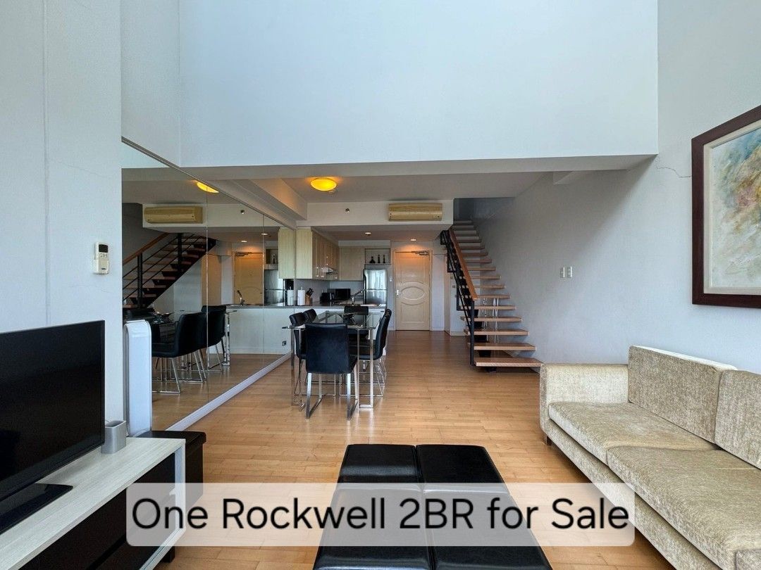One Rockwell 2BR for Sale (Category: Apartments & Condos) located in Quezon City. Submitted by justmyspace632 (Listing ID 1470354057, Image 1). Description: One Rockwell West Tower Makati for Sale Two Bedroom Z-Loft Fully Furnished Area: 97 sqm 1 Parking slot: 12.5 sqm Price: 26M gross #residentialcondoforsaleinrockwell #onerockwell2brforsale.