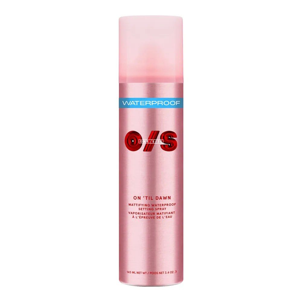 ONE SIZE On 'Til Dawn Mattifying Waterproof Setting Spray Mist 143ml (Category: Makeup) located in Manila. Submitted by hiddentreasureph (Listing ID 1470353533, Image 1). Description: - Authentic ONE/SIZE On 'Til Dawn Mattifying Waterproof Setting Spray - Full size bottle (3.4 oz) - Keeps makeup locked and transfer-proof all day long - Advanced sweatproof and waterproof formula controls excess oil and shine - Brand new, unopened, and sealed in or